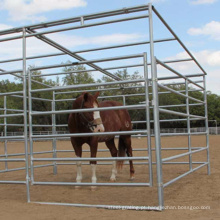 Painéis de curral galvanizados por imersão a quente, painéis de vedação de alumínio, painéis portáteis para gado, gado, ovelhas, cavalos